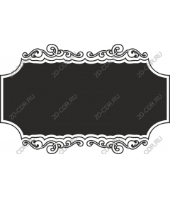  Elegant ornamental frame clipart