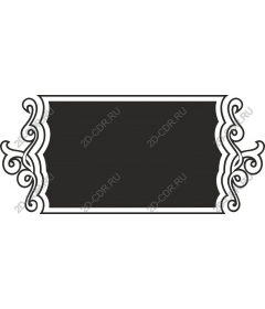  Elegant decorative frame