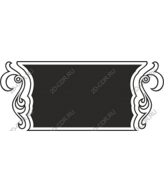  Elegant decorative frame