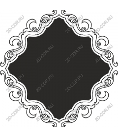 Elegant decorative vintage frame