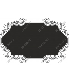Exquisite frame "Elegance"