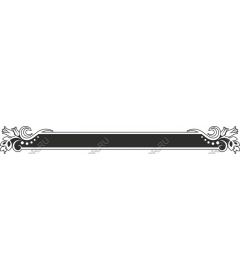  Elegant floral decorative border
