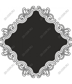  Elegant black frame