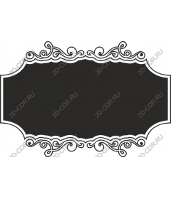  Vintage ornamental banner