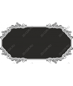 Elegant vintage frame