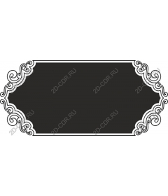  Elegant decorative sticker