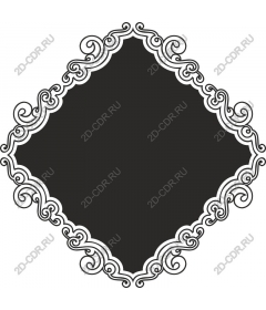  Elegant decorative frame