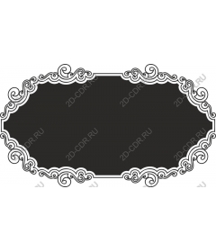  Elegant decorative vintage frame