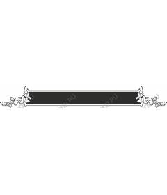  Elegant floral border