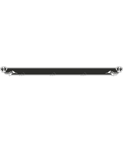  Elegant black and white decorative frame