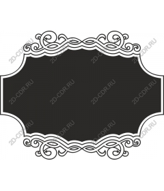  Elegant decorative frame