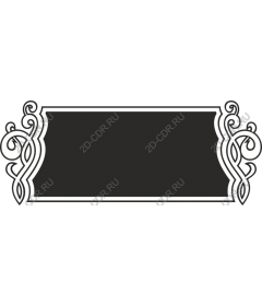  Elegant decorative frame