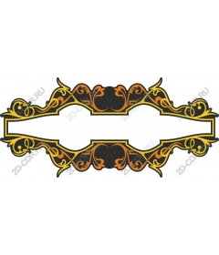  Elegant decorative frame