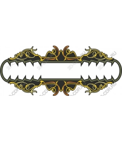 Gothic ornamental frame