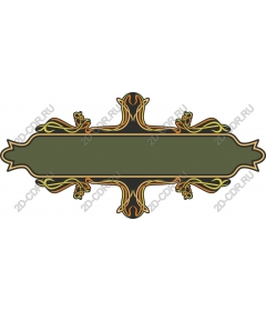  Elegant floral frame