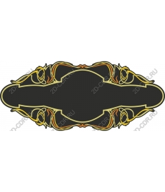 Elegant vintage frame