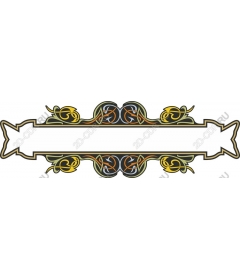  Elegant decorative floral frame