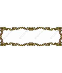 Exquisite decorative frame