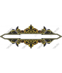 Exquisite decorative banner
