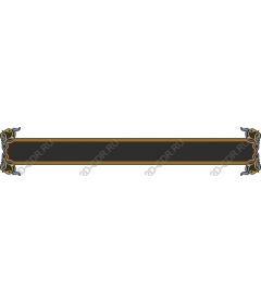 Vintage ornamental banner
