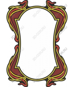 Exquisite decorative frame