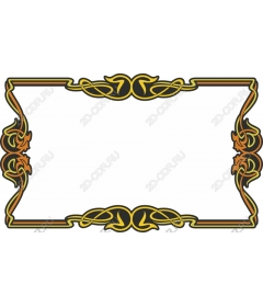 Exquisite decorative frame
