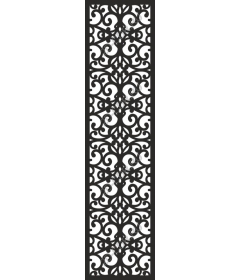 Ornate filigree decorative