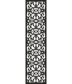 The pattern in the form of tendril