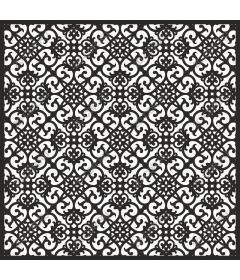 Exquisite black and white pattern