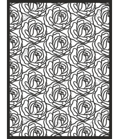 Pattern "Black-and-white rose"