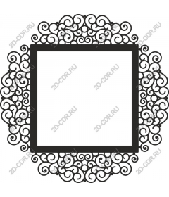  Elegant decorative frame