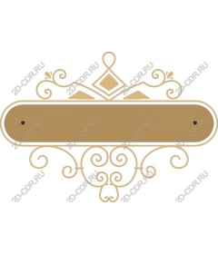  Elegant decorative frame