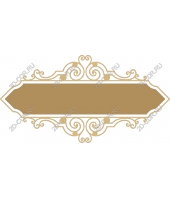  Elegant decorative frame