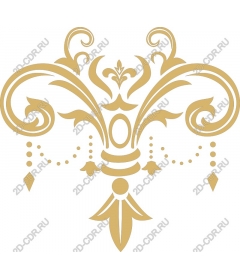 Exquisite gold stroke
