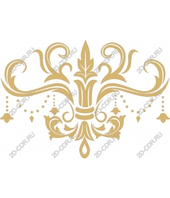 Vintage decorative flourish