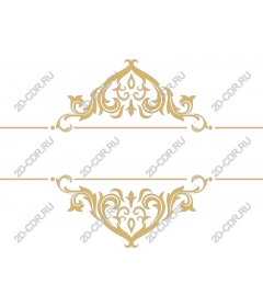 Exquisite gold stroke