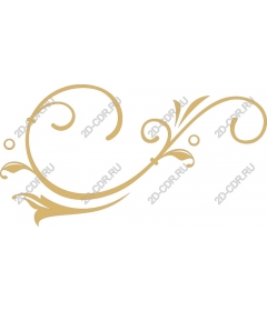  Elegant ornamental curl