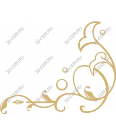  Elegant Golden floral