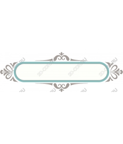Elegant vintage decorative frame