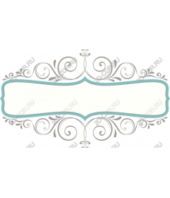  Elegant floral frame