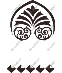  Elegant ornamental scroll