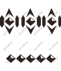 Geometric elegance: universal black and white pattern