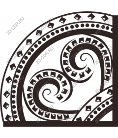  Elegant ornate curl