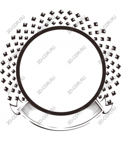 Vintage decorative frame