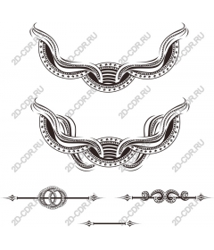 Elegant set of chains and separator