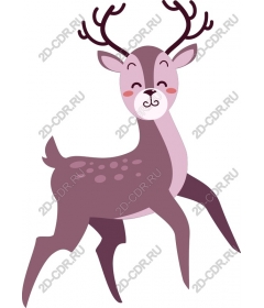  Adorable cartoon deer