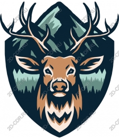 The majestic deer