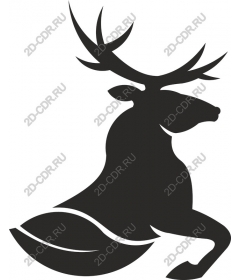 The majestic deer