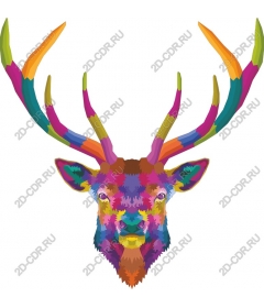  A collection of bright deer