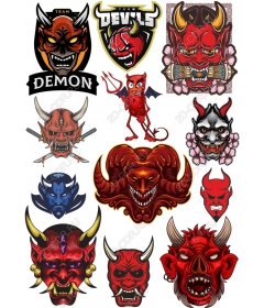 The set of "the Demon and the Devil"